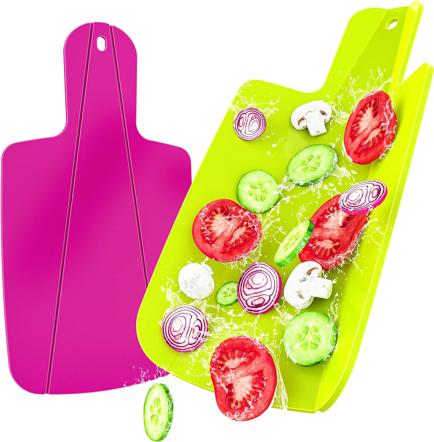 Kitchen Helpis® 2x Set Faltbares Schneidebrett (klein)